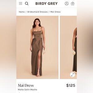 Birdy Grey Brown Maxi Dress